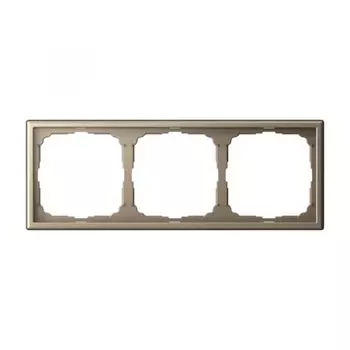 Рамка тройная Systeme Electric GAL000503 ArtGallery универсальная, Шампань