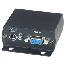 Распределитель SC&amp;T VD102 (VE02) 1 VGA вход на 2 выхода (1VGA+1RJ-45), включает в себя передатчик VD102-T с адаптером AC220V/DC5V и приемник TTA111VGA