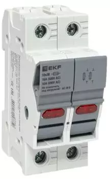 Разъединитель-предохранитель EKF df102-e DF 10х38 2Р (тип ПВЦ)