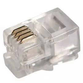 Разъем Rexant 05-1001 джек телефонный 4P4C(100шт)