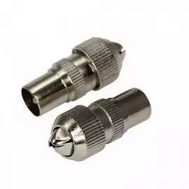 Разъем Rexant 05-2031 штекер TV без пайки металл