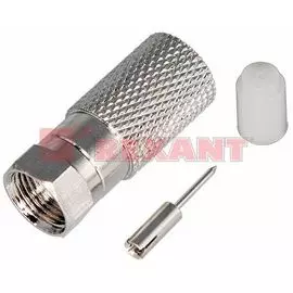 Разъем Rexant 05-4007 F-разъем RG-11 (с пином) ( упак.50шт)