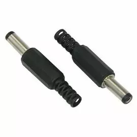 Разъем Rexant 06-0070-A питание на кабель, штекер 2,1х5,5x14мм., (1шт.)