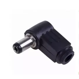 Разъем Rexant 14-0325 питания штекер 2,5х5,5x10 мм угловой