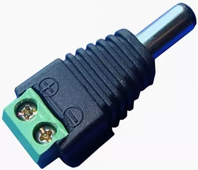 Разъем Space Technology St-BNC-P силовой с клемной колодкой под винт, для подачи напряжения питания 12 Вольт к видеокамере, максимальное/номинальное н