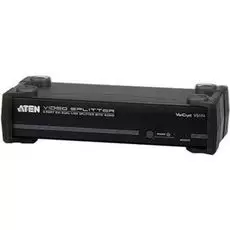 Разветвитель Aten VS174-AT-G Video Splitter, DVI Dual Link+Audio, 1> 4 монитора/port, 5 метр., F, без шнуров, БП 220> 5.3V, (2560x1600 60Hz)