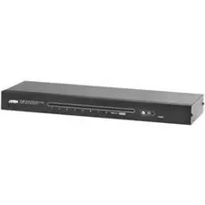 Разветвитель Aten VS1808T-AT-G Video Splitter, HDMI, 1> 8 мониторов/port, 40 метр./1080p;60 метр./1080i, F, без шнуров, БП 220> 5.3V, (по витой паре;т