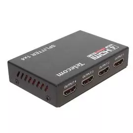 Разветвитель HDMI Telecom TTS5020 каскадируемый, 1.4v+3D, на 4 монитора