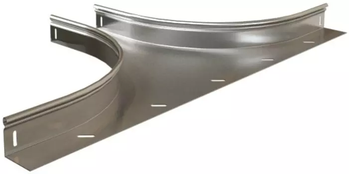 Разветвитель Hyperline RST-DTS-200-50-0,8-R100-SZ односторонний плавный 200x50 R100-0,8 мм