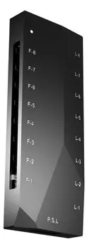 Разветвитель ID-Cooling HA-02C питания (PWM, 8pcs of Ports for Fan (PWM), 8pcs for Ports for ARGB (LED), пульт ДУ) Retail