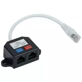 Разветвитель ITK CS7-1C5EU-Y2-1 (Y-адаптер) кат. 5Е 2xRJ45-1хRJ45