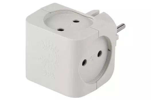 Разветвитель ЭРА Б0005103 SP-4-W 4гн, без заземления