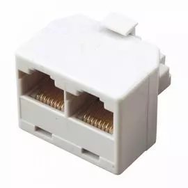 Разветвитель Rexant 03-0102-9 LAN, (штекер 8Р8С (Rj-45) -2 гнезда 8Р8С (Rj-45)) (пакет)