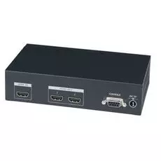 Разветвитель SC&T HD02-4K HDMI сигнала, 1 вход на 2 выхода, стандарт HDMI 1.4a, HDCP, разрешение до 4Kx2K UHD, в комплекте БП 220/5В,2A(DC). Размеры 1
