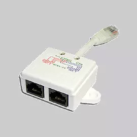 Разветвитель TWT TWT-Y-E2-E2 преобразует один 4-парный порт RJ-45 (T568A/T568B) на входе в два 2-парных порта для приложений 10/100 BASE-T