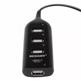 Разветвитель USB 3.0 Rexant 18-4105 USB 2.0 на 4 порта
