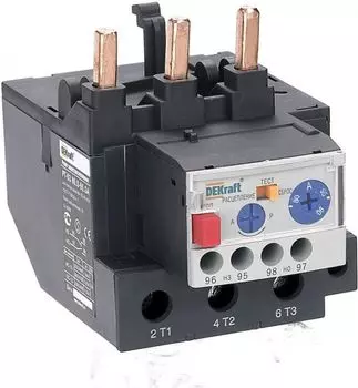 Реле DEKraft 23127DEK РТ-03 электротепл. для конт. 40-95А 48,0-65,0А