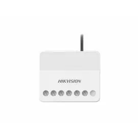 Реле HIKVISION DS-PM1-O1L-WE беспроводное слаботочное дистанционного управления релейный выход - 6 шт (36В, 5А), кнопка 1; 868МГц двухсторонная связь