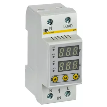 Реле IEK IVC21-1-40 напряжения и тока РНТ-д однофазное 36мм 40А