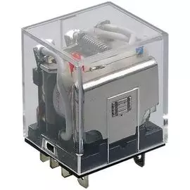 Реле IEK RRP20-4-03-012A-LED промежуточное, 12В AC 4пк 3A РЭК78/4 с индикацией