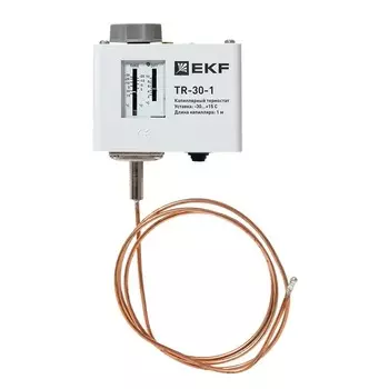Реле контроля температуры EKF TR-30-1 (термостат) капилляр 1 метр