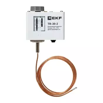 Реле контроля температуры EKF TR-30-2 (термостат) капилляр 2 метра