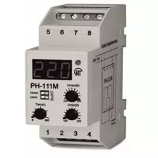 Реле Новатек-Электро 3425601111 напряжения РН-111М однофазное регулируемое DIN 2 модуля S