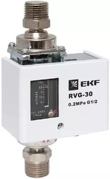 Реле перепада давления EKF RVG-30-0,2-2 (0,2 МПа)