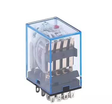 Реле промежуточное DEKraft 23805DEK 4 конт. с LED инд. и TEST функ. 3А 24В DC ПР-102
