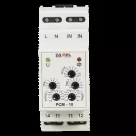 Реле времени Zamel PCM-10 многофункциональное 2 диапазона 16А IP20 на DIN рейку
