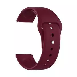 Ремешок на руку Lyambda ALTAIR DSJ-01-04T-20-WR силиконовый для часов 20 mm wine red