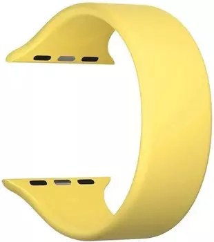 Ремешок на руку Lyambda ATRIA DSJ-23-44-YL cиликоновый для Apple Watch 42/44/45 mm yellow
