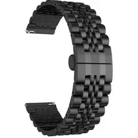 Ремешок на руку Lyambda CASTOR DSG-07-01T-20-BK из нержавеющей стали для часов 20 mm black