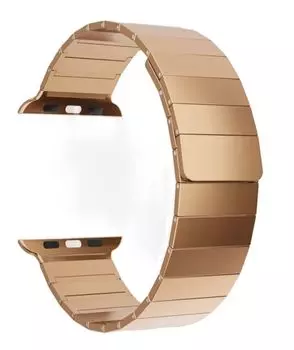 Ремешок на руку Lyambda DSG-37-40-RG из нержавеющей стали для Apple Watch 38/40/41 mm rose gold