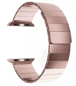 Ремешок на руку Lyambda DSG-37-44-PK из нержавеющей стали для Apple Watch 42/44/45/49 mm pink