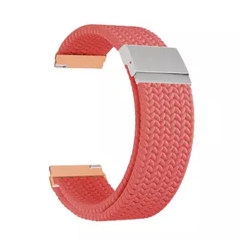 Ремешок на руку Lyambda DSN-13-22-CR плетеный нейлоновый для часов 22 mm coral color