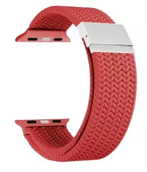 Ремешок на руку Lyambda DSN-18-44-RD плетеный нейлоновый для Apple Watch 42/44/45/49 mm red
