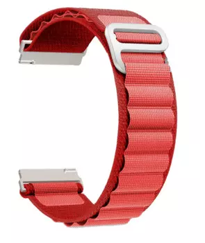 Ремешок на руку Lyambda DSN-24-44-RD петлевой нейлоновый для Apple Watch 42/44/45/49 mm red