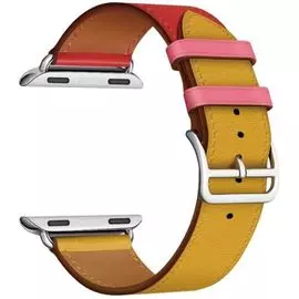 Ремешок на руку Lyambda MAIA LWA-03-44-RY кожаный для Apple Watch 42/44 mm