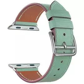 Ремешок на руку Lyambda MAIA LWA-02-44-LGN кожаный для Apple Watch 40/42 mm Light green