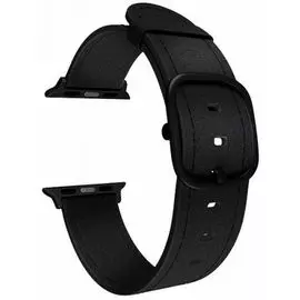 Ремешок на руку Lyambda MINKAR DSP-03-40 кожаный для Apple Watch 38/40 mm black