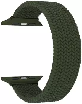 Ремешок на руку Lyambda STEROPA DSN-11-40-DG плетеный нейлоновый для Apple Watch 38/40 mm dark green