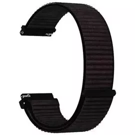 Ремешок на руку Lyambda Vega DS-GN-03-20-BK из нейлона для часов 20 mm black