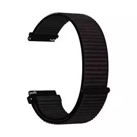 Ремешок на руку Lyambda Vega DS-GN-03-22-BK из нейлона для часов 22 mm black