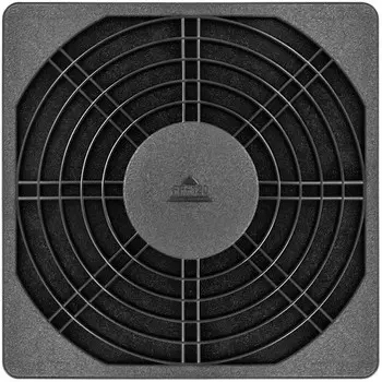 Решетка Exegate EX295256RUS для вентилятора с фильтром 120x120 мм, пластиковая, квадратная, с пылевым фильтром, черная