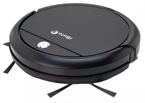 Робот-пылесос Iboto X220G AQUA сухая/влажная уборка, пылесборник: 25л, бак для воды: 0,12л, черный