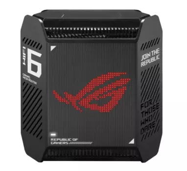 Роутер ASUS 90IG07F0-MU9A10 GT6(B-1-PK) 1 access point, 802.11ax, 574 + 4804Mbps, 2,4 + 5 gGz, black