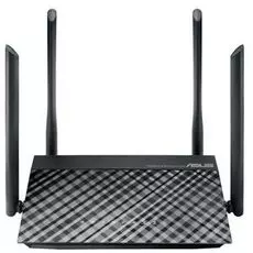 Роутер ASUS RT-AC1200 Wi-Fi 802.11a/b/g/n/ac, 1167 Мбит/с, 1xWAN, 4xLAN 100 Мбит/сек, 1xUSB 2.0 для подключения внешнего накопителя или принтера