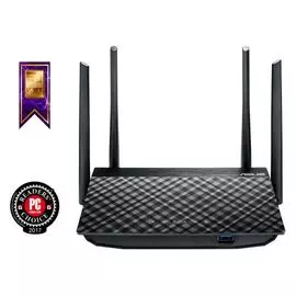 Роутер ASUS RT-AC58U V2 Wi Fi 802.11b/g/n/ac,2,4ГГц/5ГГц, 1xWAN Gb, 4xLAN Gb, USB, поддержка 4G модемов, V2