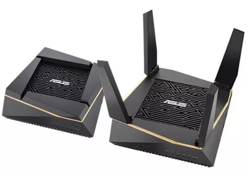 Роутер ASUS RT-AX92U(2-PK) 90IG04P0-MU2020 комплект 2шт, 802.11ax, 400 + 867+ 4804 Mbps, 2,4 + 5 гГц
